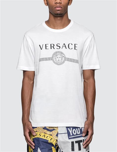 versace white shirt mens|1st copy versace shirt men.